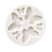 Load image into Gallery viewer, 6 Cavity Butterfly Mold, Style 3
