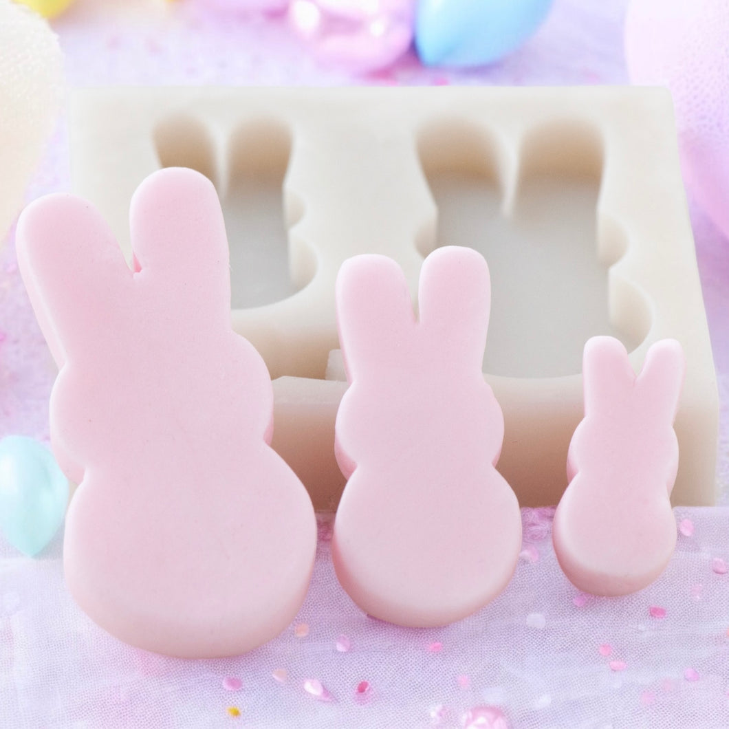 Marshmallow Bunny Mold (3 Cavity)