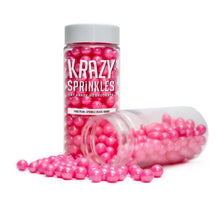 Load image into Gallery viewer, Pink Pearl 8mm Beads Sprinkles
