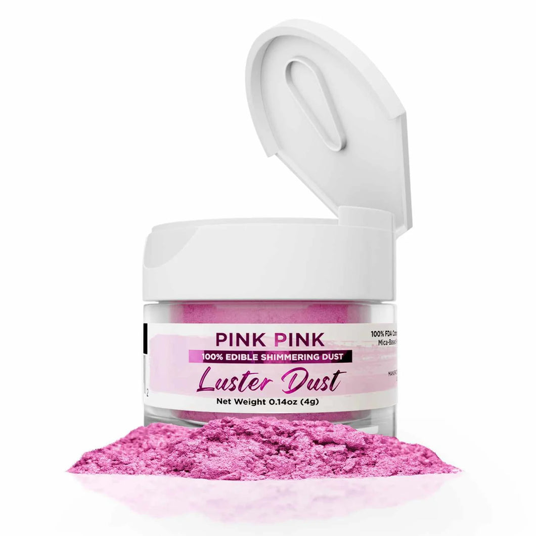 Pink Pink Luster Dust (4g)