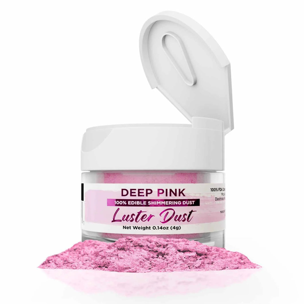 Deep Pink Luster Dust (4g)