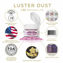 Load image into Gallery viewer, Deep Pink Luster Dust (4g)
