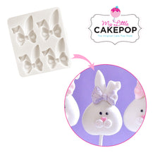 Load image into Gallery viewer, Bunny Ears with Bow, 4 Cavity
