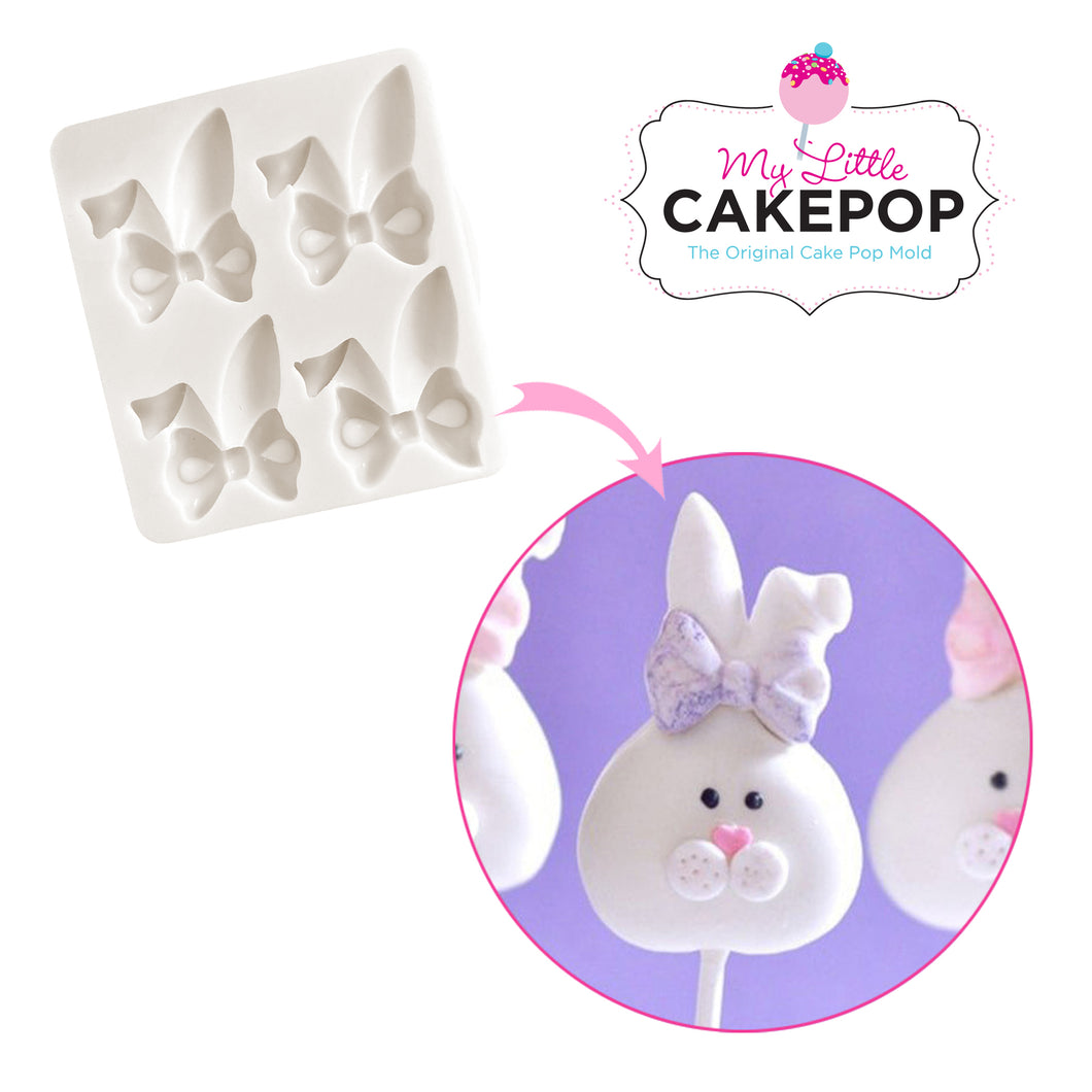 Bunny Ears with Bow, 4 Cavity