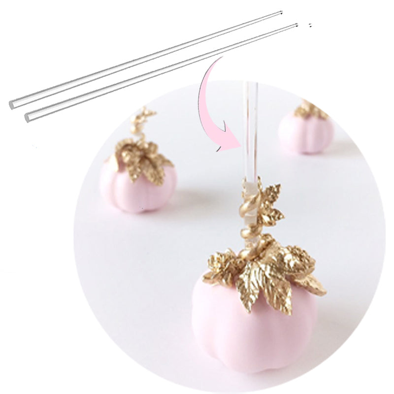 CRYSTAL CLEAR ACRYLIC CAKE POP STICKS