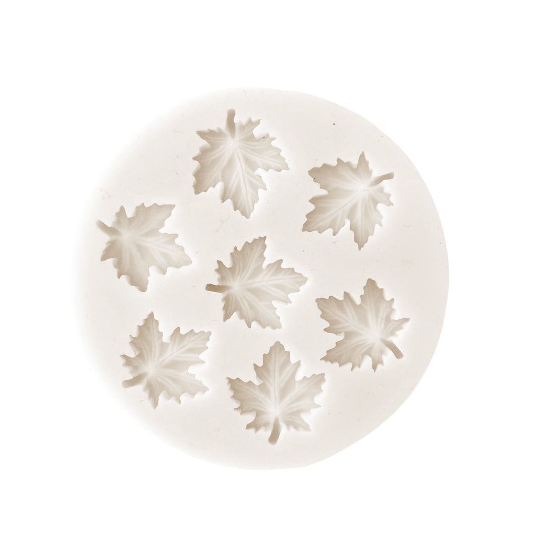 7 Cavity Maple Leaves Mold, Style 1