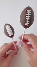 Load and play video in Gallery viewer, Cake Pop mold, Football (Lemon)
