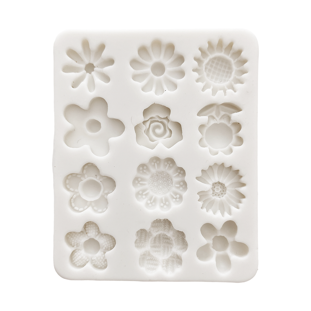 Floral Fondant Mold, Style 2