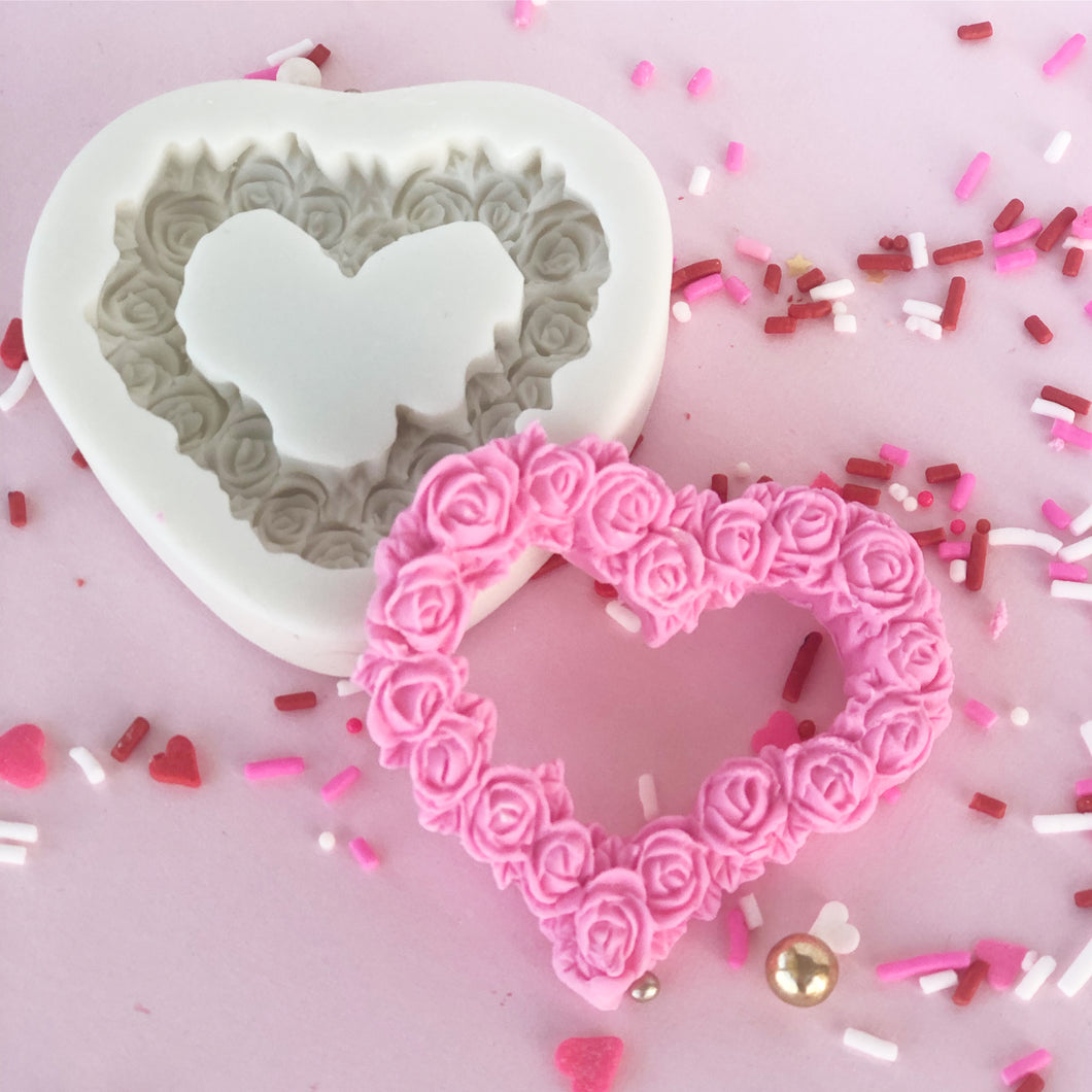 Rose Heart Shaped Garland